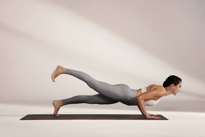 Power yoga session